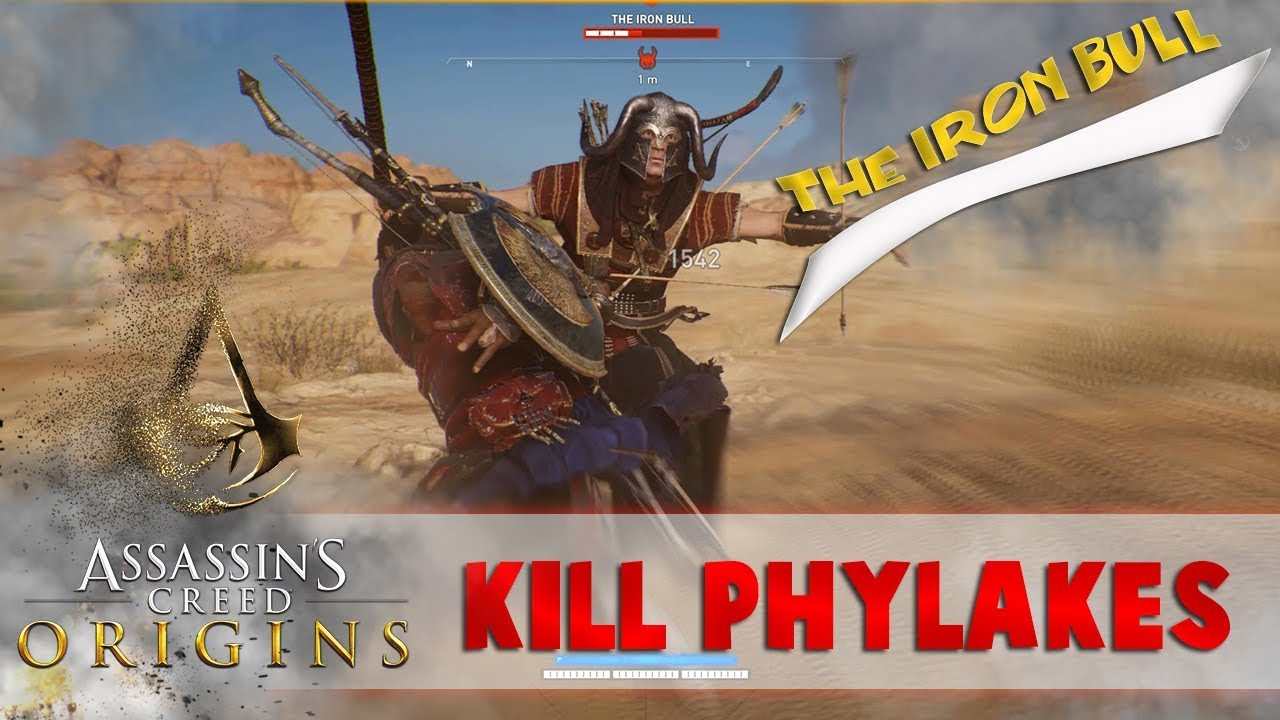 Assassins Creed Origins: Fighting A Phylake | KILL HARDEST BOSS Phylake 