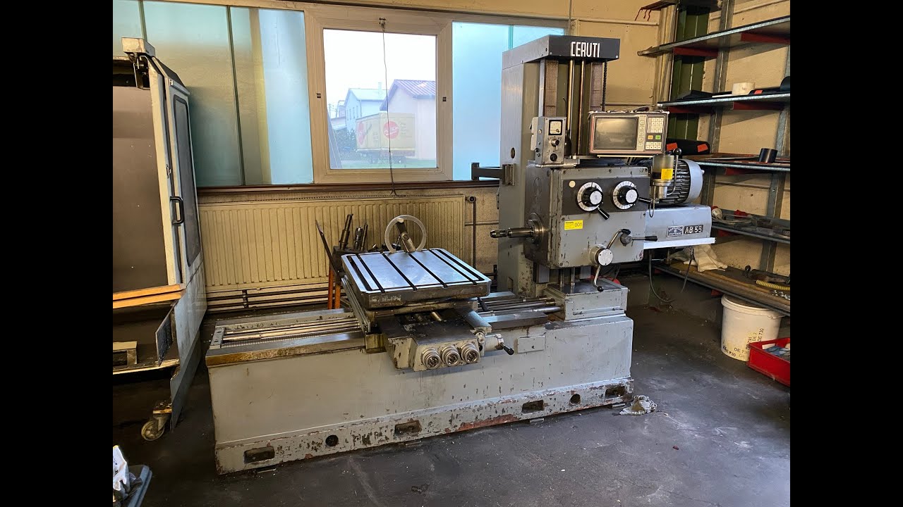 Best Used Certuri Horizontal Drilling Machine for Sale from Germany