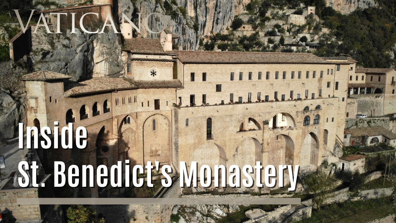 St. Benedict's Cave and Lower Church in Subiaco, Italy | EWTN Vaticano