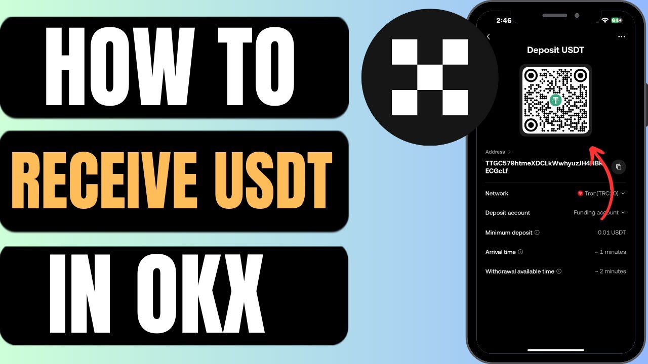 How To Receive USDT In OKX (Step By Step)
