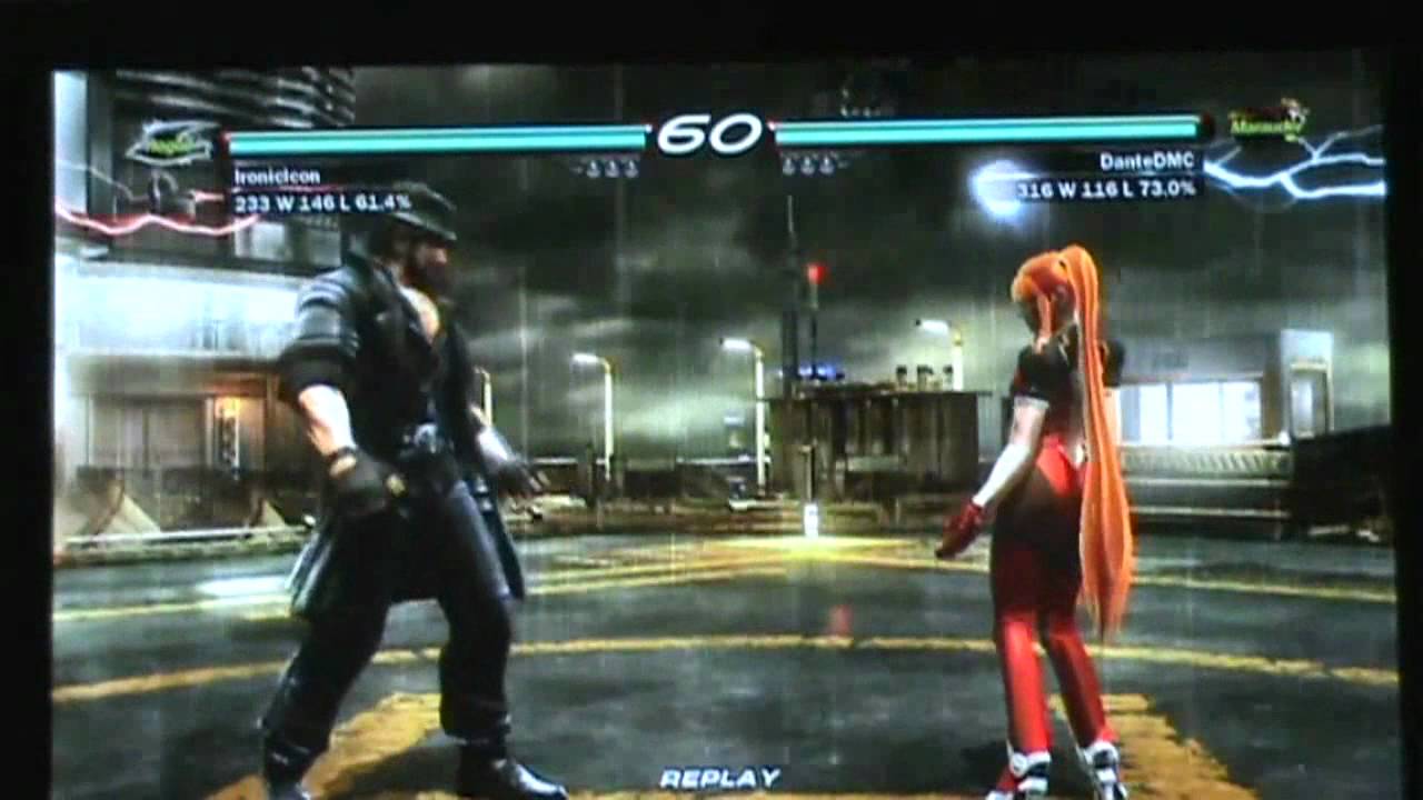 IronicIcon Miguel #6 - Tekken 6 Miguel vs Feng, Kazuya, & Alisa
