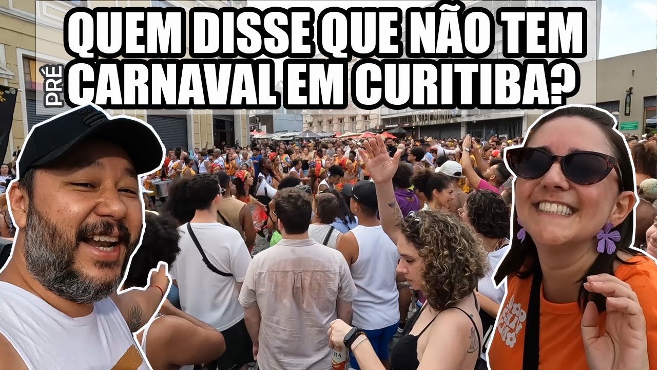 FOMOS VER O CARNAVAL DE CURITIBA - TEM CARNAVAL SIM! COMO É O ESQUENTA PRO CARNAVAL EM CURITIBA?