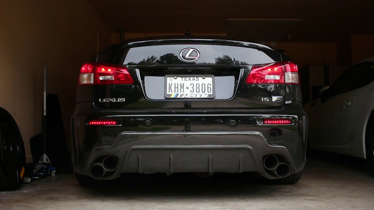 Lexus ISF Cold Start