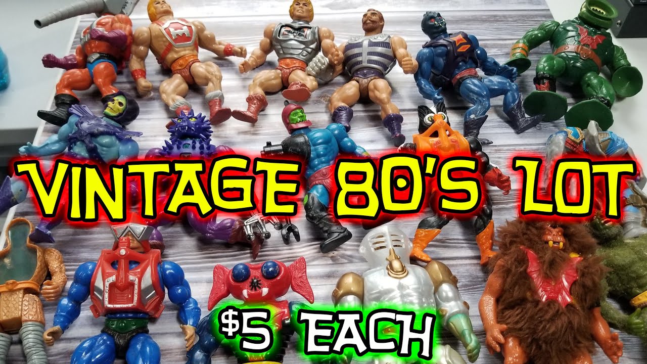 Vintage 80's lot of He-Man and Masters of the Universe action figures: 17 figures for only $80