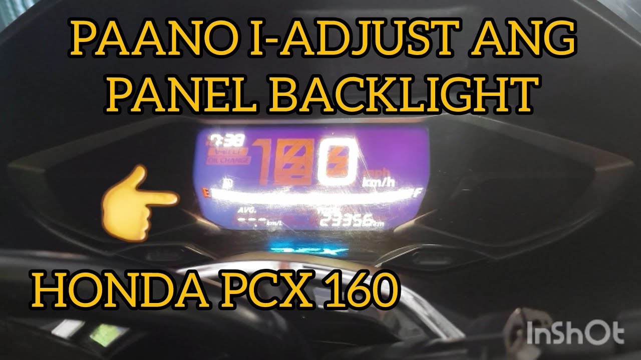 DIY | Paano Magset ng Panel Backlight ng HONDA PCX 160