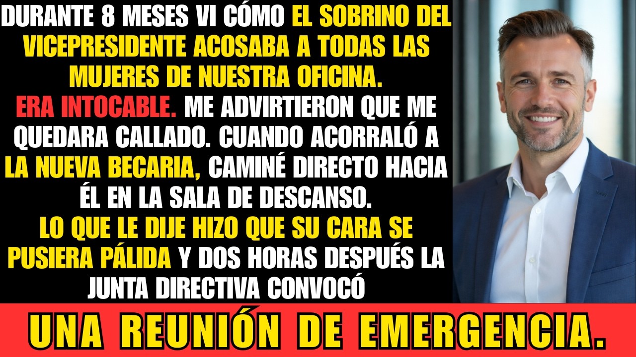 Enfrenté al sobrino intocable del vicepresidente… y el directorio intervino inmediatamente