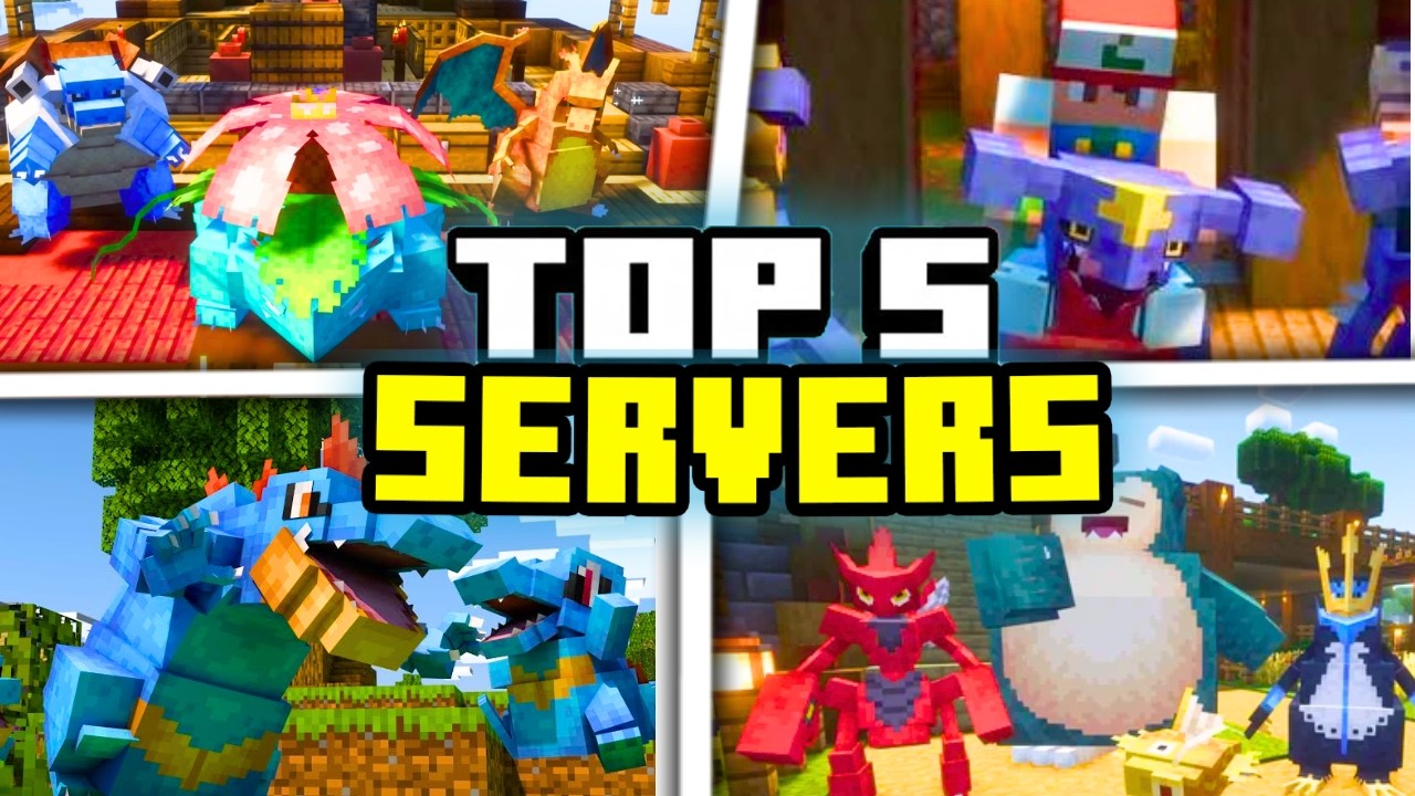 Top 5 BEST Cobblemon Minecraft Servers to Play in 2026