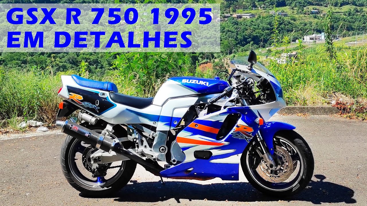 SUZUKI GSXR 750 1995 EM DETALHES