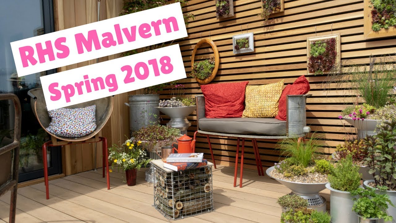 RHS Malvern Spring Festival 2018: Small Garden Inspiration (May 2018)