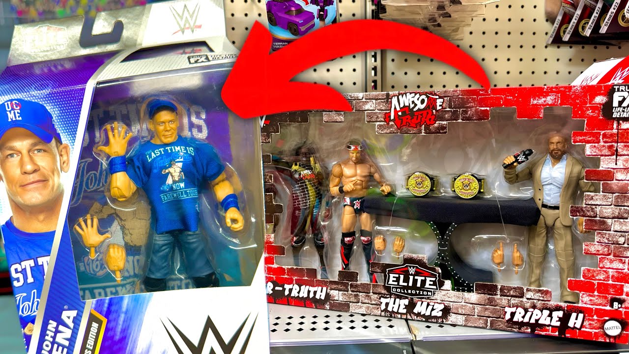 INSANE SURPRISE on WWE ACTION FIGURE Hunt!
