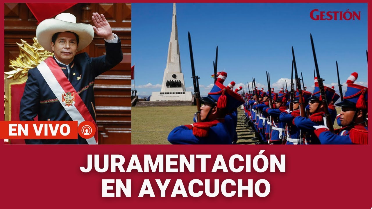 AYACUCHO: Pedro Castillo participa de juramentación simbólica en Pampa de la Quinua