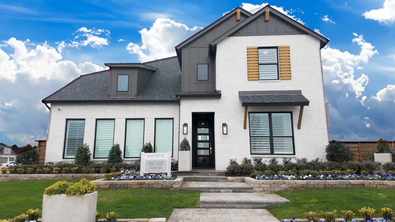 Inside the Spacious Rodin Plan at Heritage Ranch in Sherman,TX