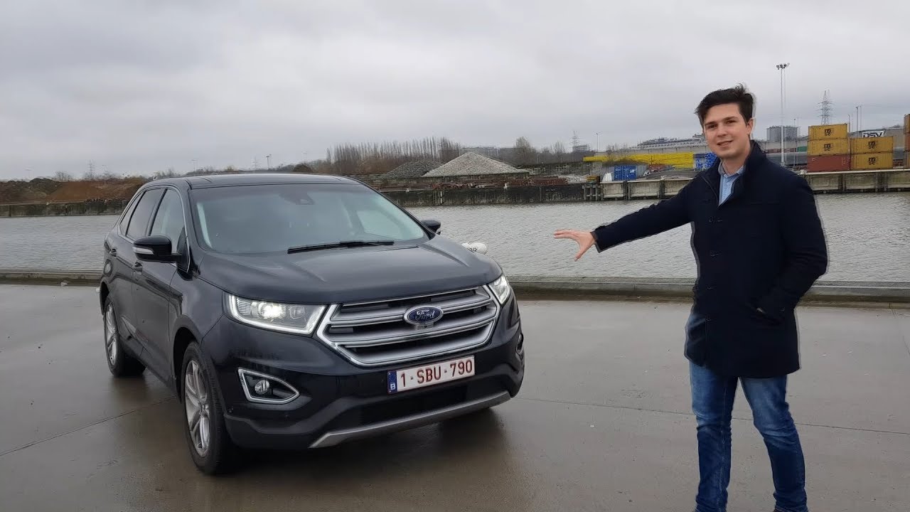 2018 Ford Edge Black SUV – NEW Full Review Interior + Exterior