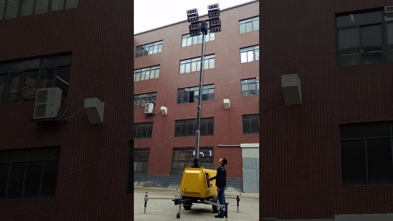 6800led LED tower lamp portable