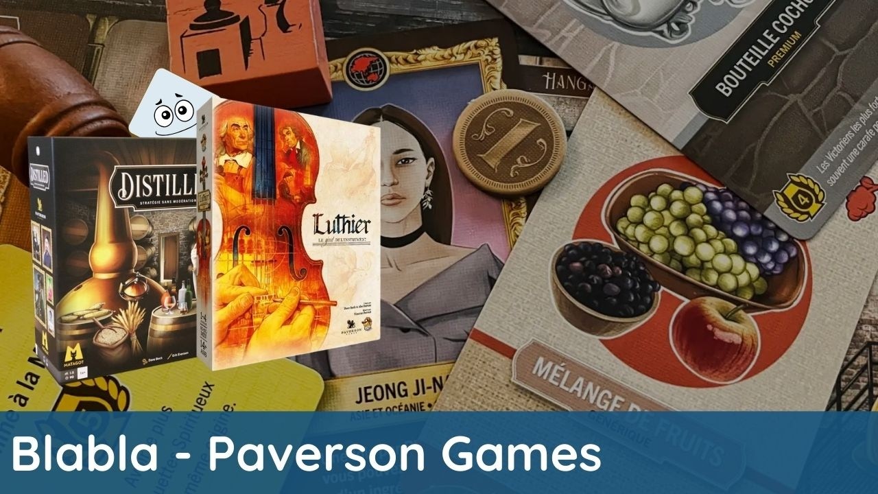 Blabla - Paverson Games (Luthier, Distilled...)