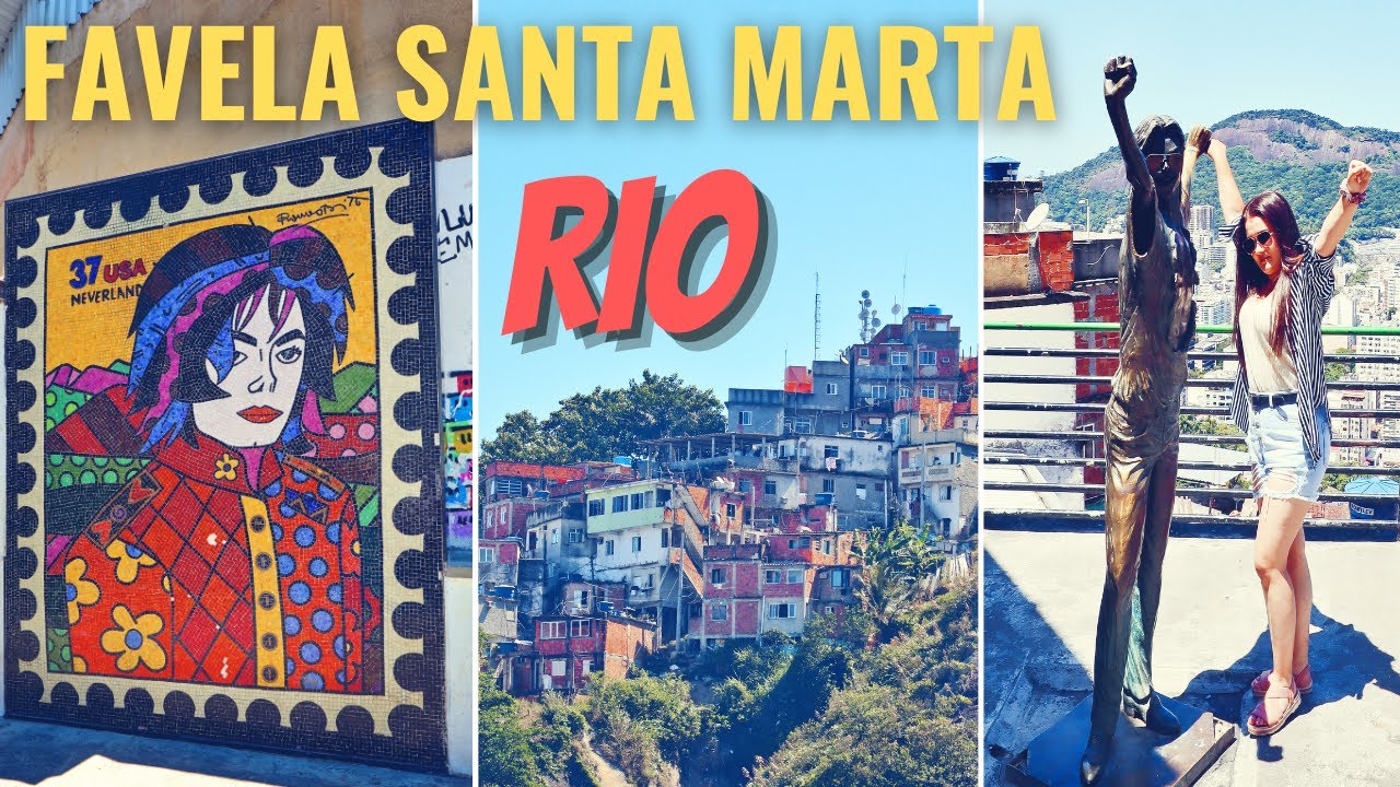 FAVELA SANTA MARTA Rio de Janeiro - Michael Jackson was here