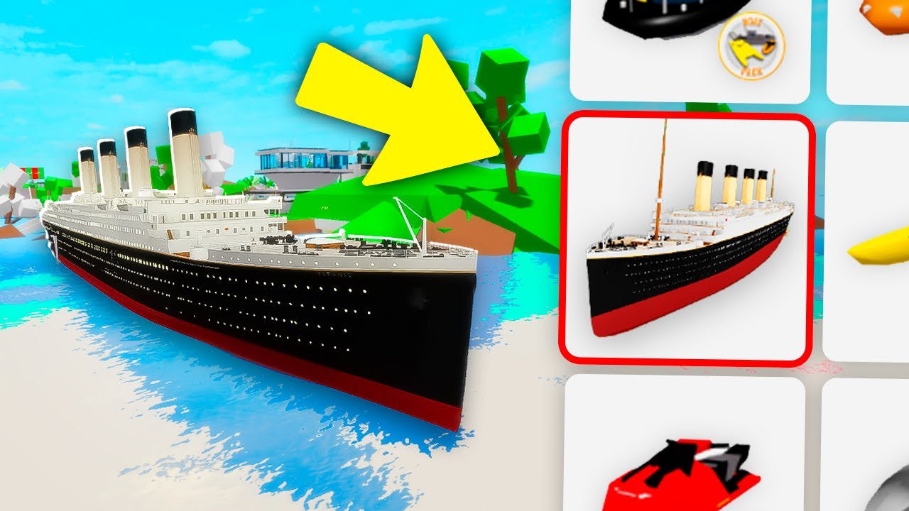 How To Get THE TITANIC in BROOKHAVEN!