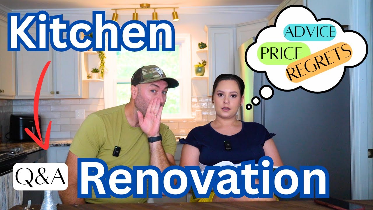 1970's Kitchen Renovation Q&A | Tackling a major home project by ourselves! | Price, regrets, advice