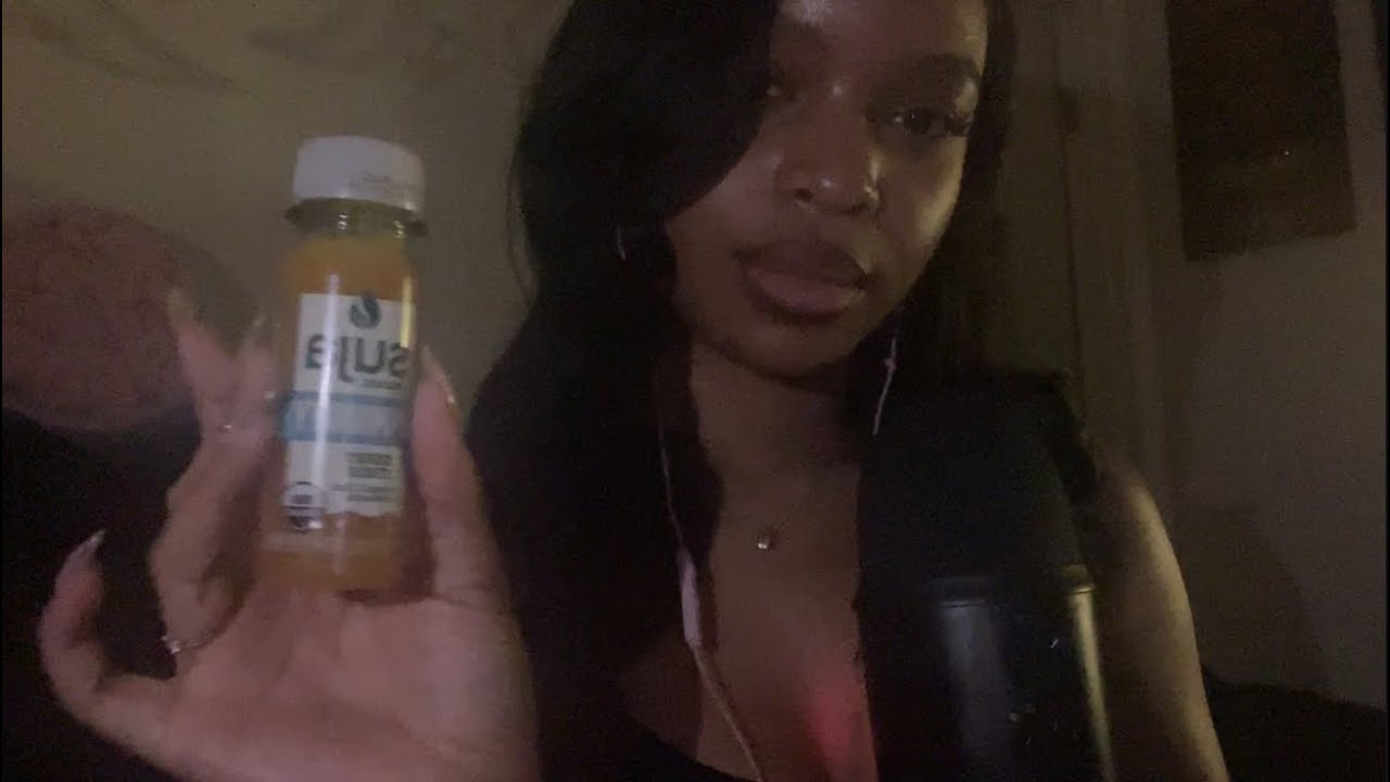 ASMR CHILL’N DRINK A SUJA SHOT WITH ME