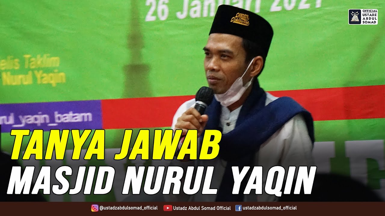 TANYA JAWAB DI MASJID NURUL YAQIN | Legenda, Batam Center, Batam 26.1.2021