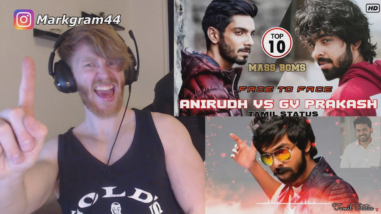 Top 10🔥Mass BGM Anirudh VS GV Prakash 