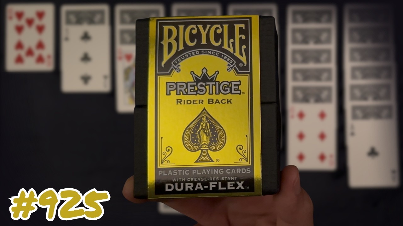 The PRESTIGE in Black Deck ~ ASMR Solitaire #925