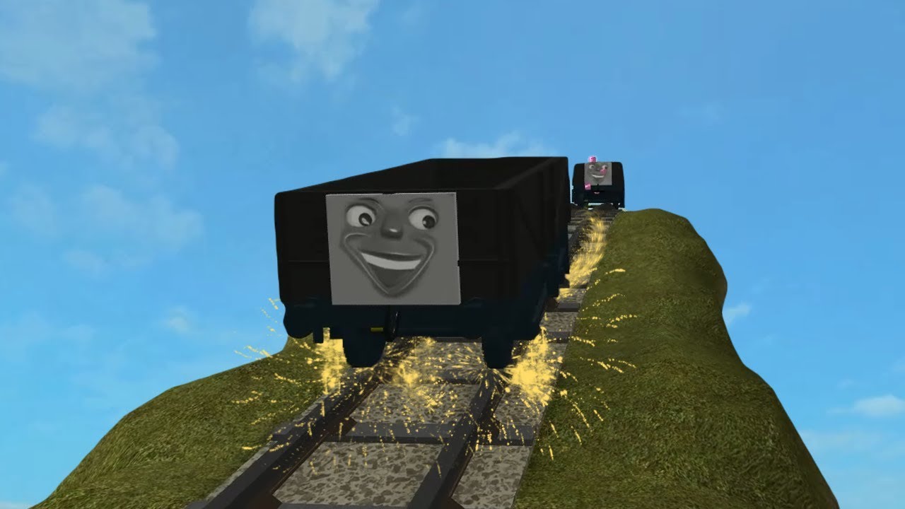 [로블록스(Roblox)] 토마스와 친구들 기차를 타고 언덕을 내려간다!!!!! 간단 리뷰 & 플레이 영상