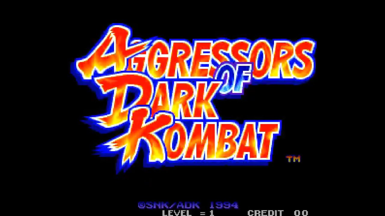 Neo Geo CD Longplay [016] Aggressors of Dark Kombat