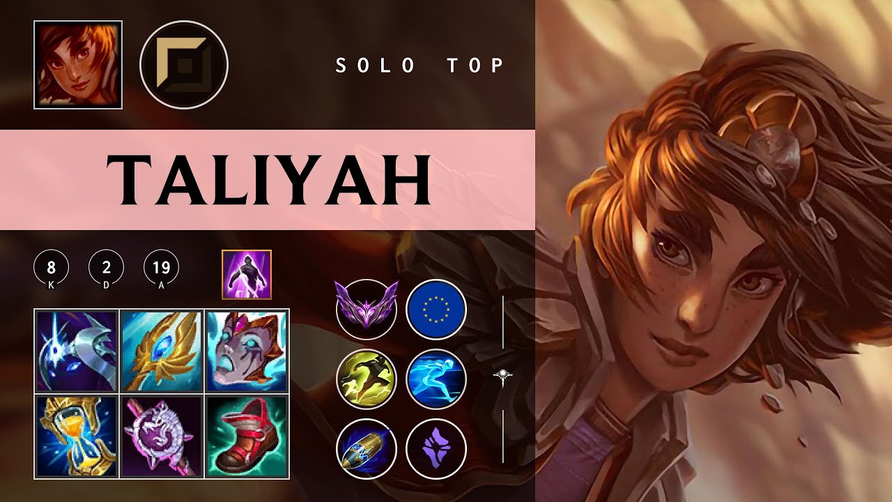 Taliyah Top vs Shen - EUW Master Patch 26.02
