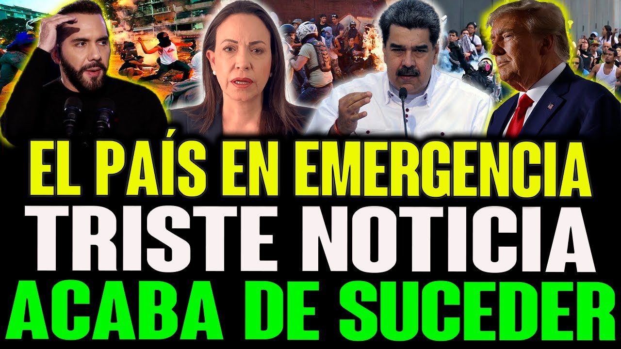 &iexcl;SE PRENDI&Oacute; ESTA NOTICIA! 🚨 URGENTE, ESTO ACABA DE PASAR CON BUKELE, VENEZUELA Y ESTADOS UNIDOS