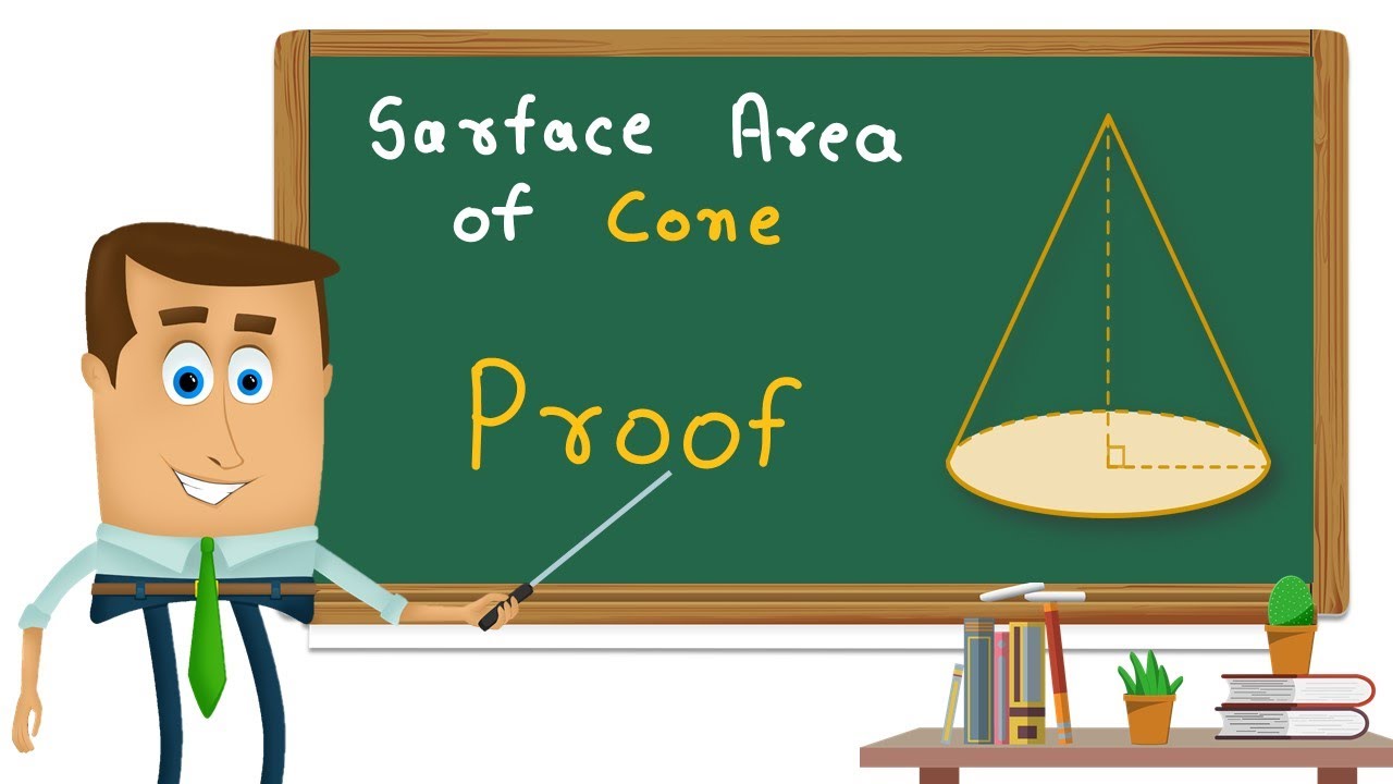 Proof of Surface Area Of Cone | Curved Surface Area of Cone πrl | Total Surface Area Of Cone πr(r+l)