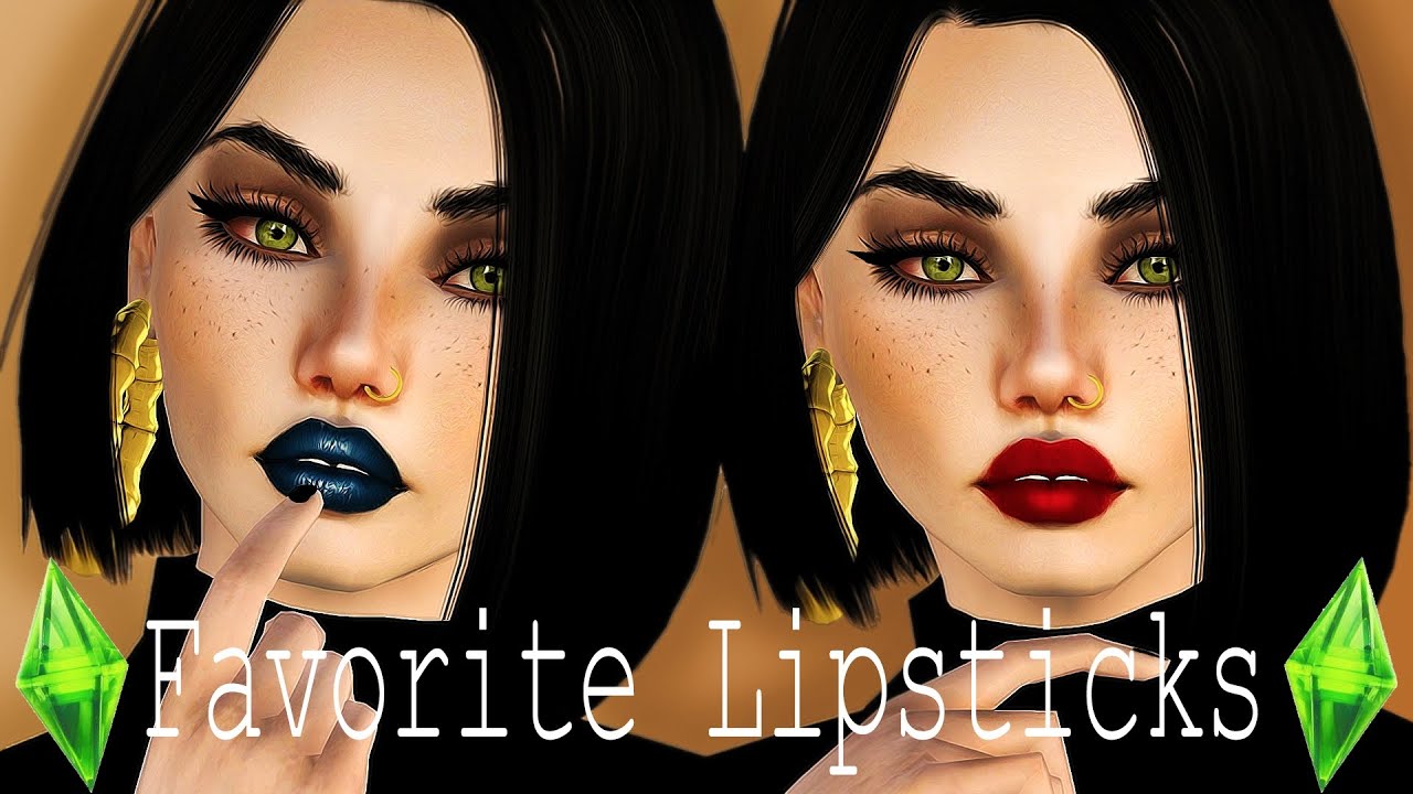 The Sims 3 | My Favorite Lipsticks