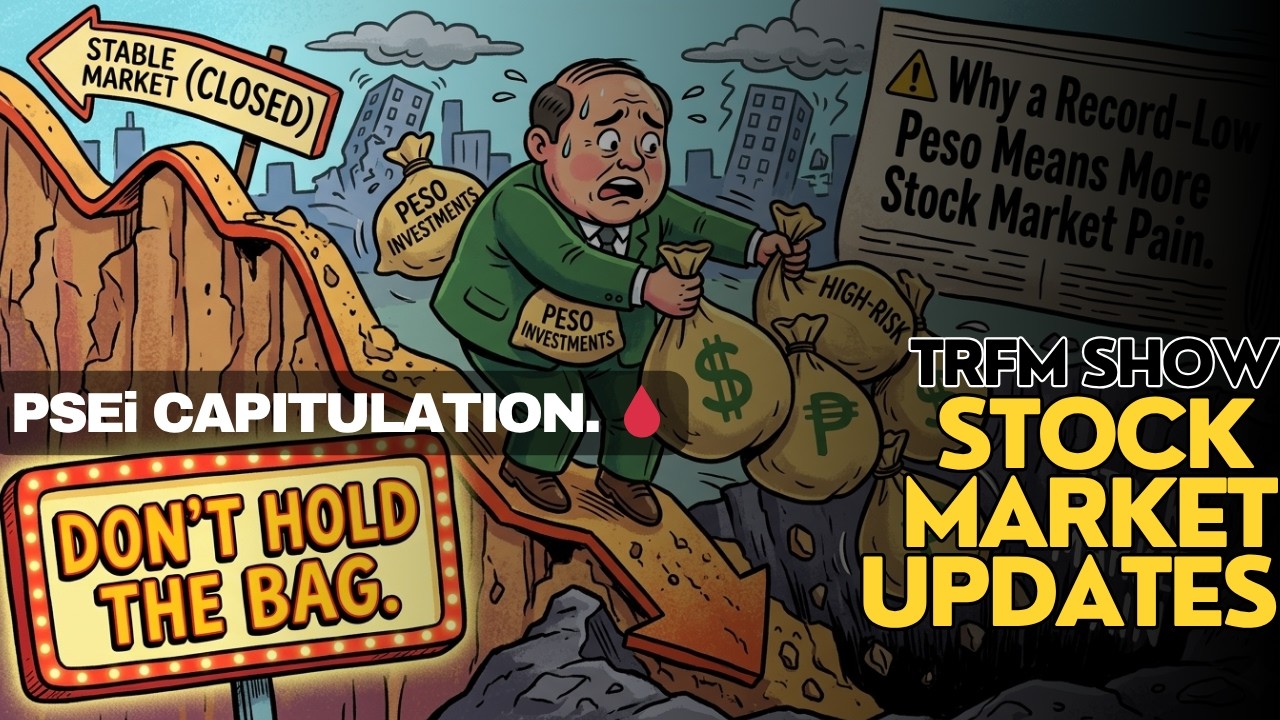 PESO CRASHES TO ₱61.69! 📉 The Dollar Surge is Killing the PSEi.