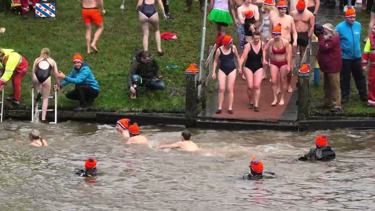 Nieuwjaarsduik 2024 Leeuwarden