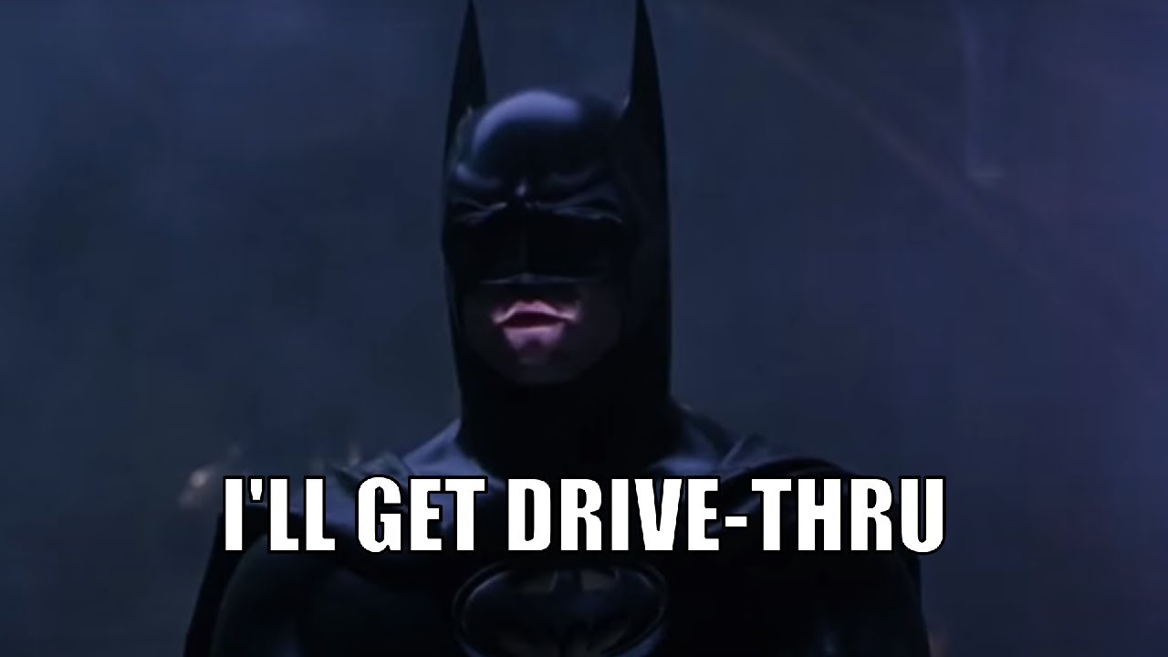 Batman Gets Drive-Thru