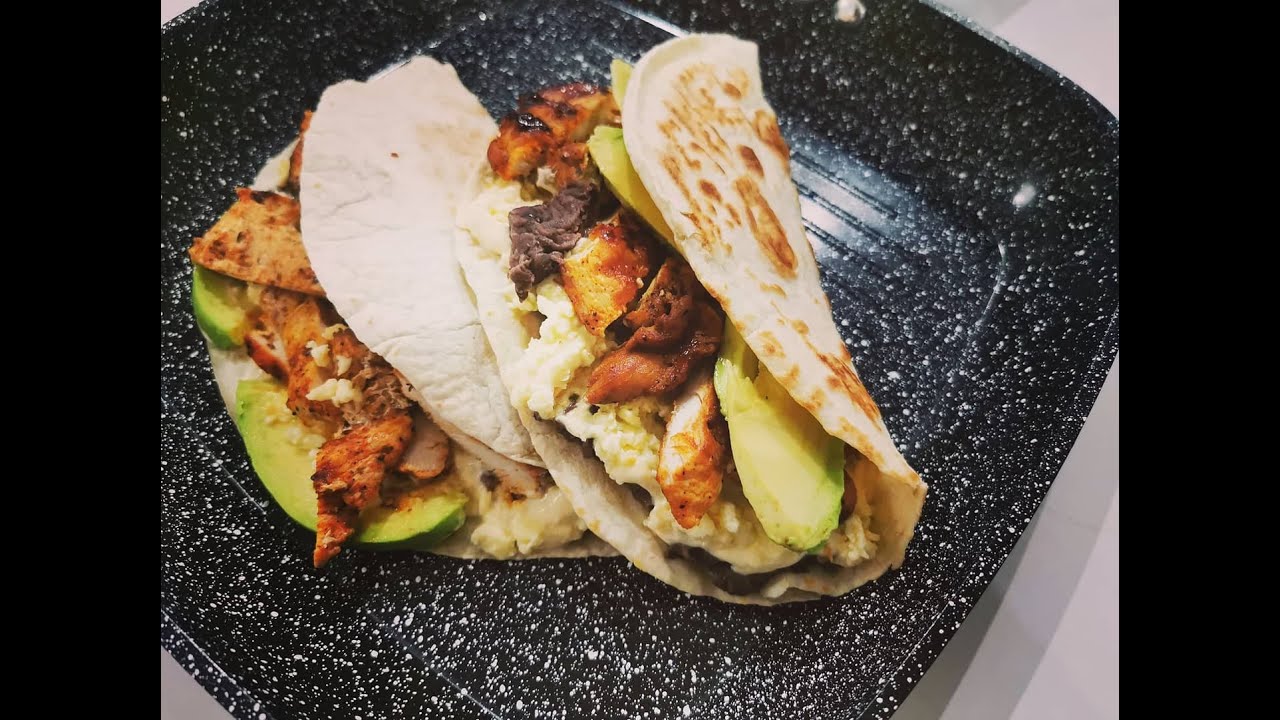Baleadas de Pollo....#Honduras 💙 🇭🇳💙 Recetas Fáciles y deliciosas