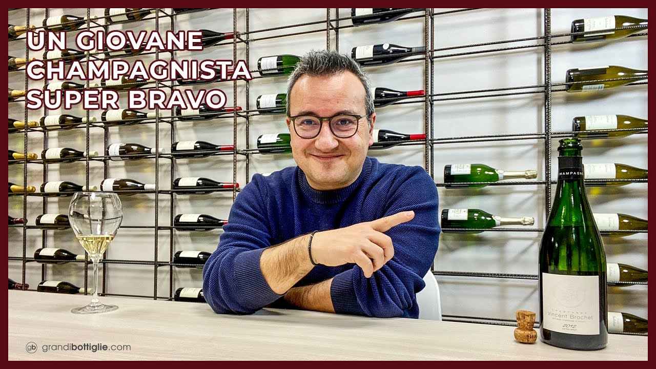 Un giovane champagnista super bravo