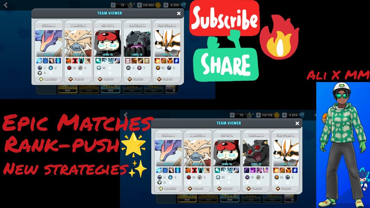 New strategies✨️😎(Monster Masters)