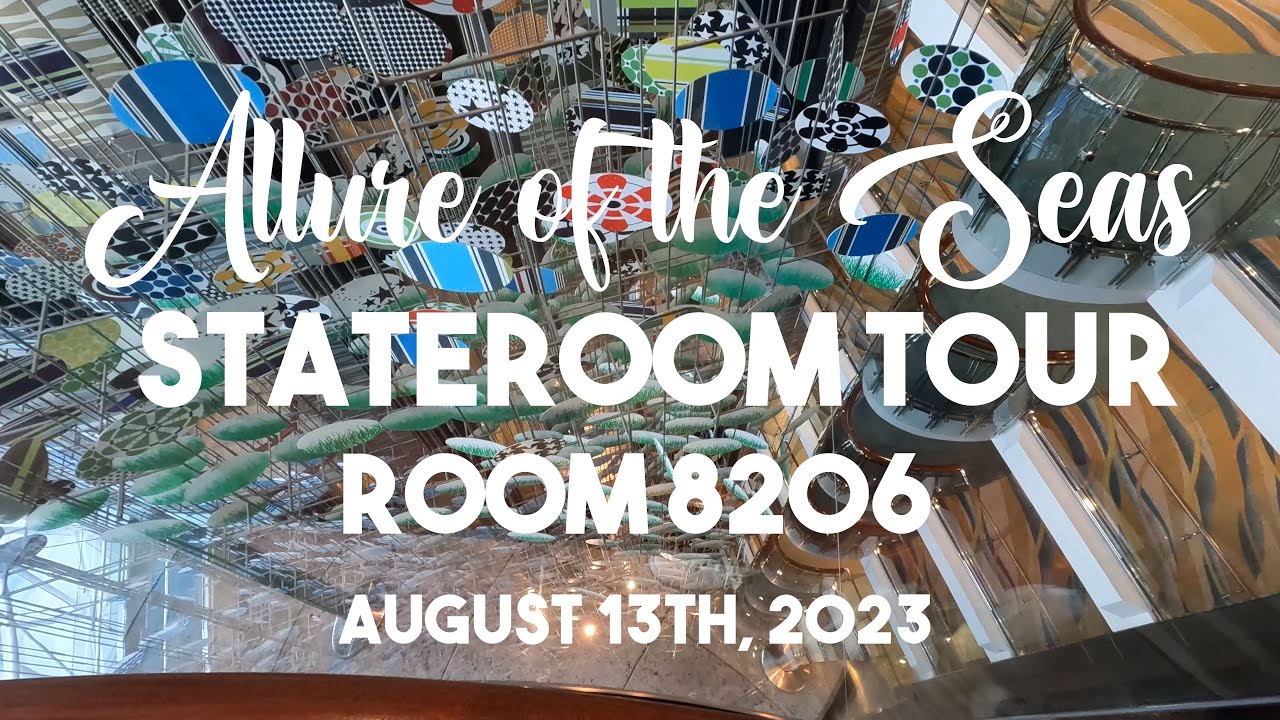 Royal Caribbean Allure of the Seas Stateroom Tour - 2023