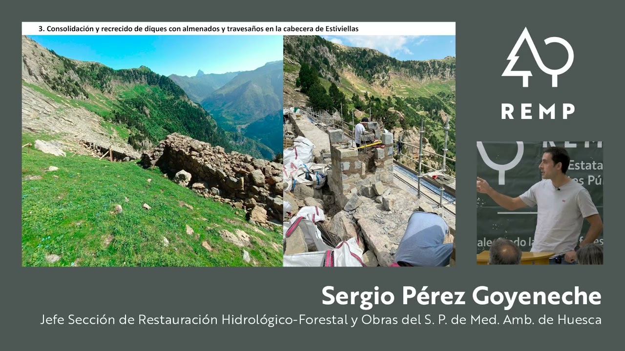 JT Restauración Hidrológico-Forestal en Valencia. Grandes hidrotecnias: Obras de Canfranc y Daroca.