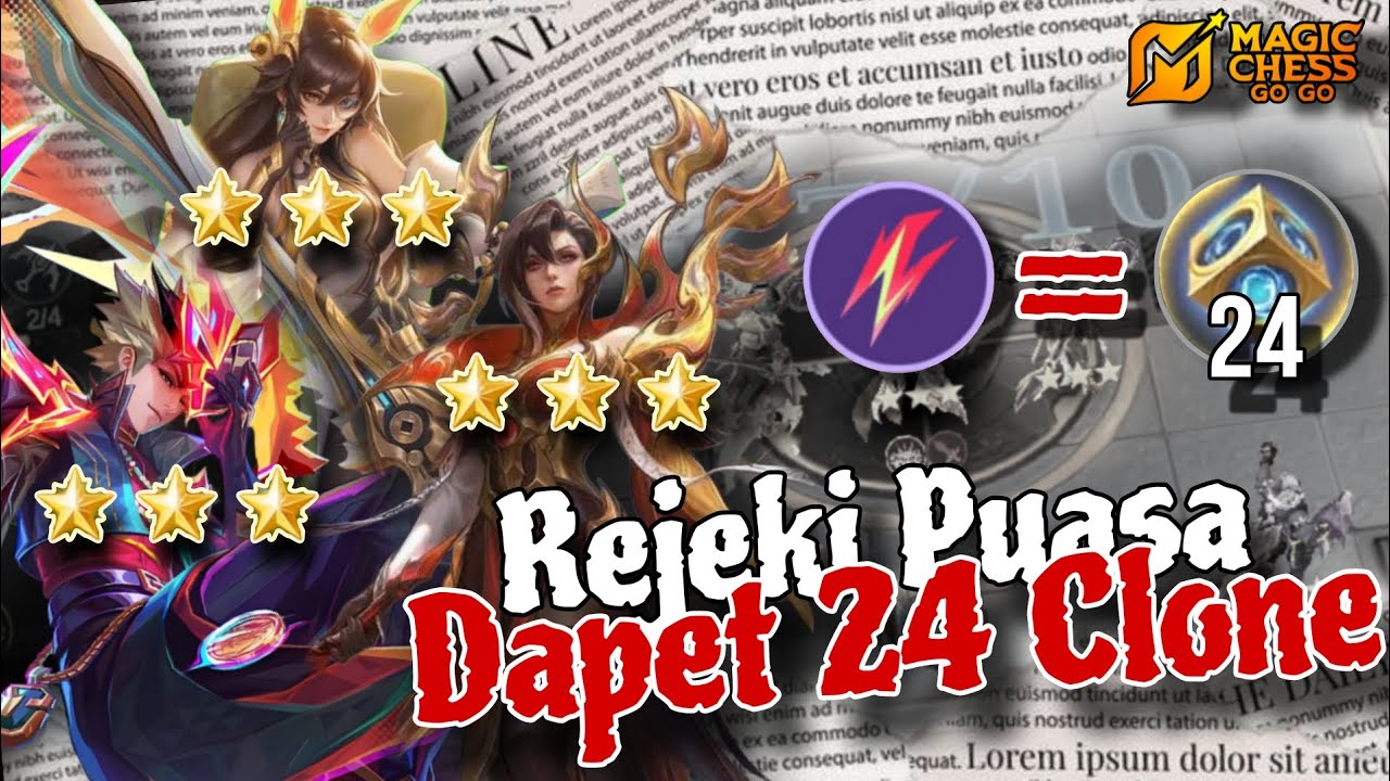 Emang Rejeki Nggak Kemana. Ling, Lesley, Benedetta B3 + 10 Neobeast - Magic Chess Go-Go