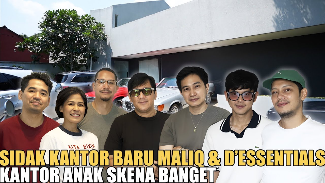 SIDAK KANTOR BARU MALIQ D'ESSENTIALS.. KANTOR TERSKENA DI JAKARTA KEREN BANGET KOLEKSINYA