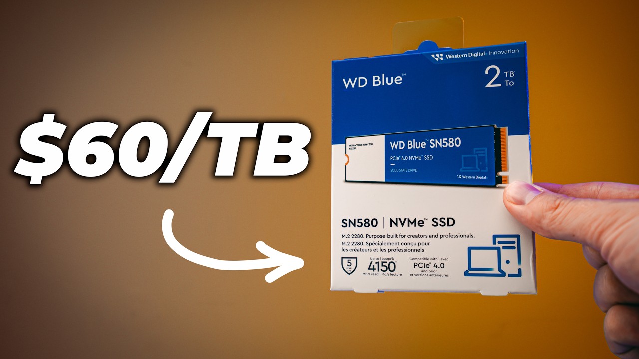Best-Bang-For-Buck Budget Gen 4 SSD in 2024? WD SN580 Review