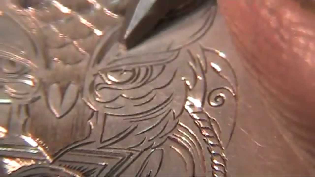 Hand Engraved Hydro74 Design Coin