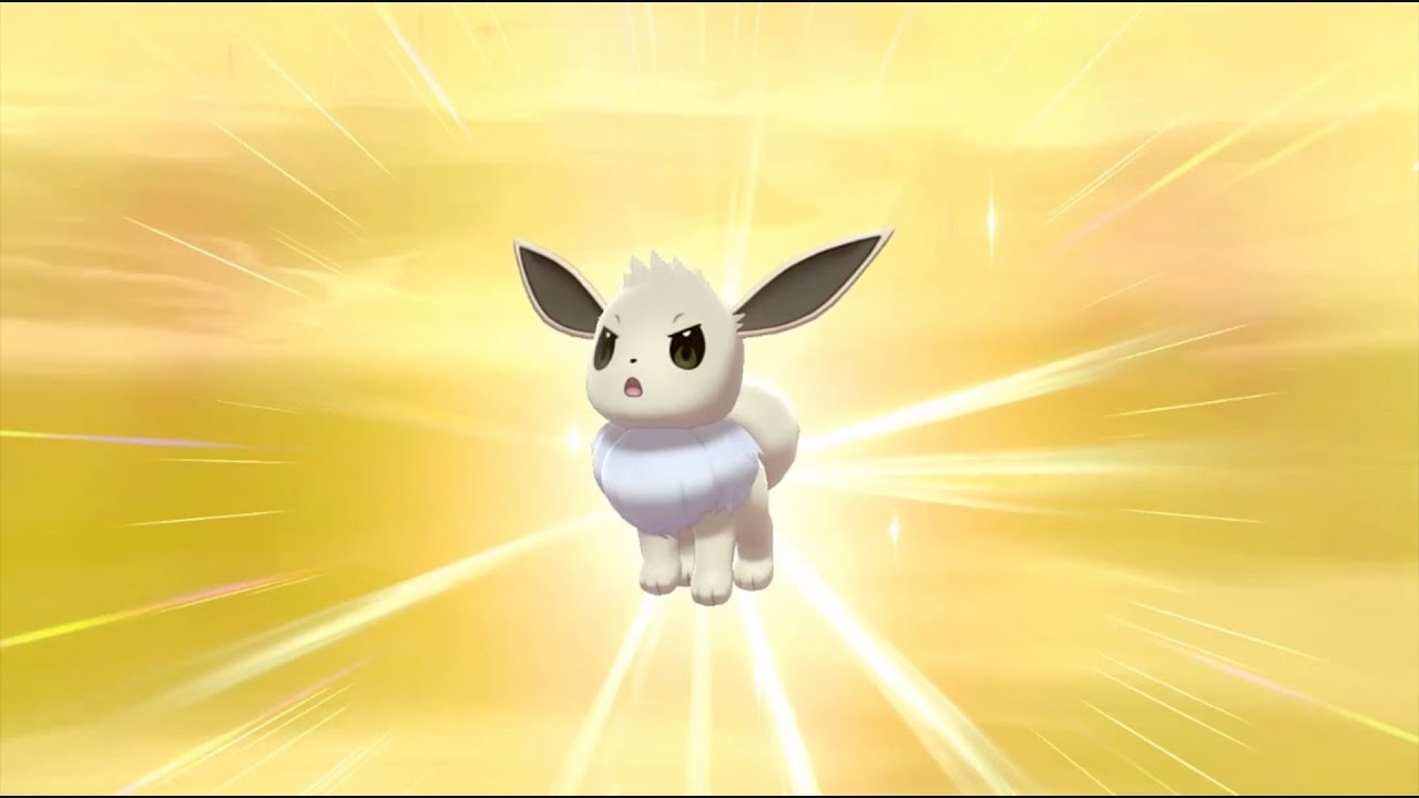 Shiny Evoli Reaktion [297 Encounter!]