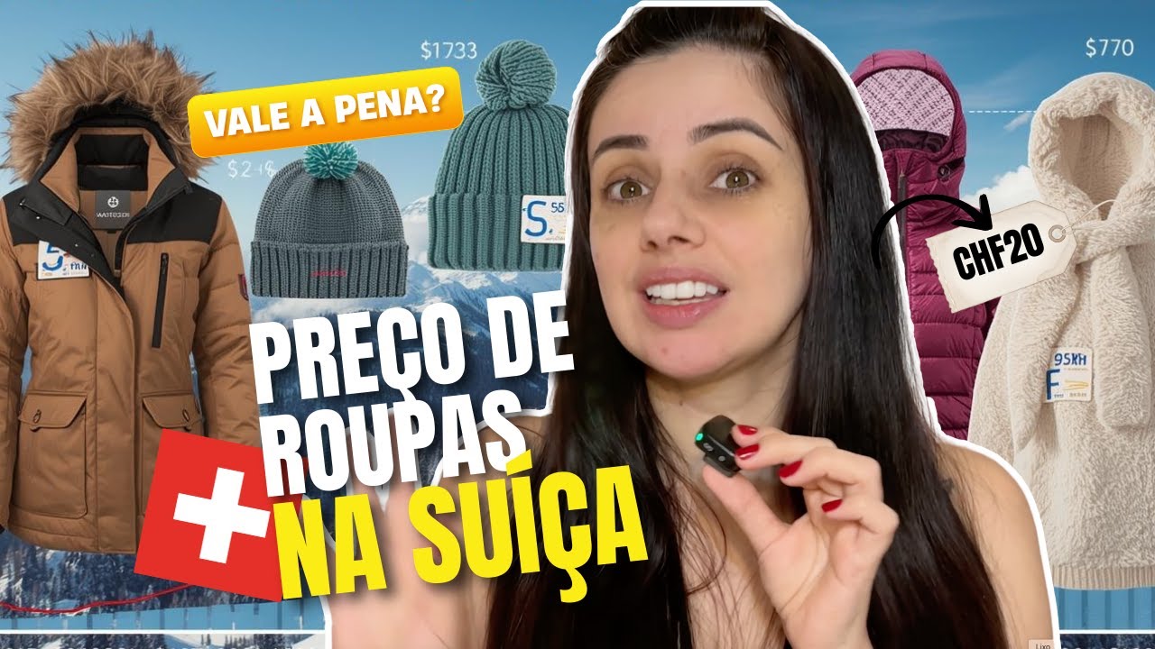 Quanto custa enfrentar o inverno suíço? Roupas, valores e realidade 🇨🇭
