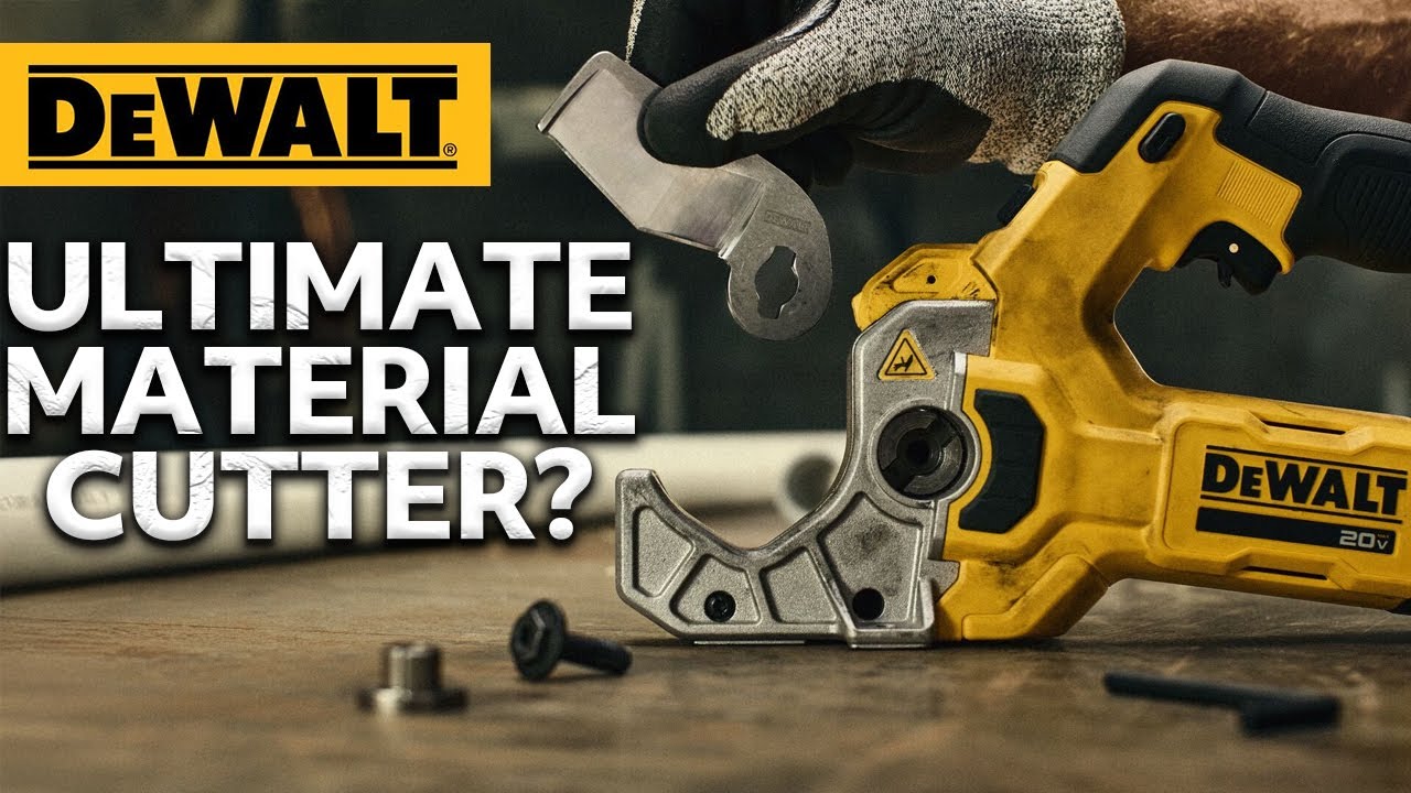 Обзор трубореза DeWalt 20V: плавный рез или полный провал?