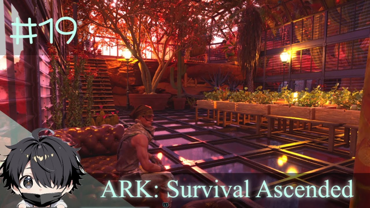 #19 植物園作ってみた！🌱🌴🥕【ARK】