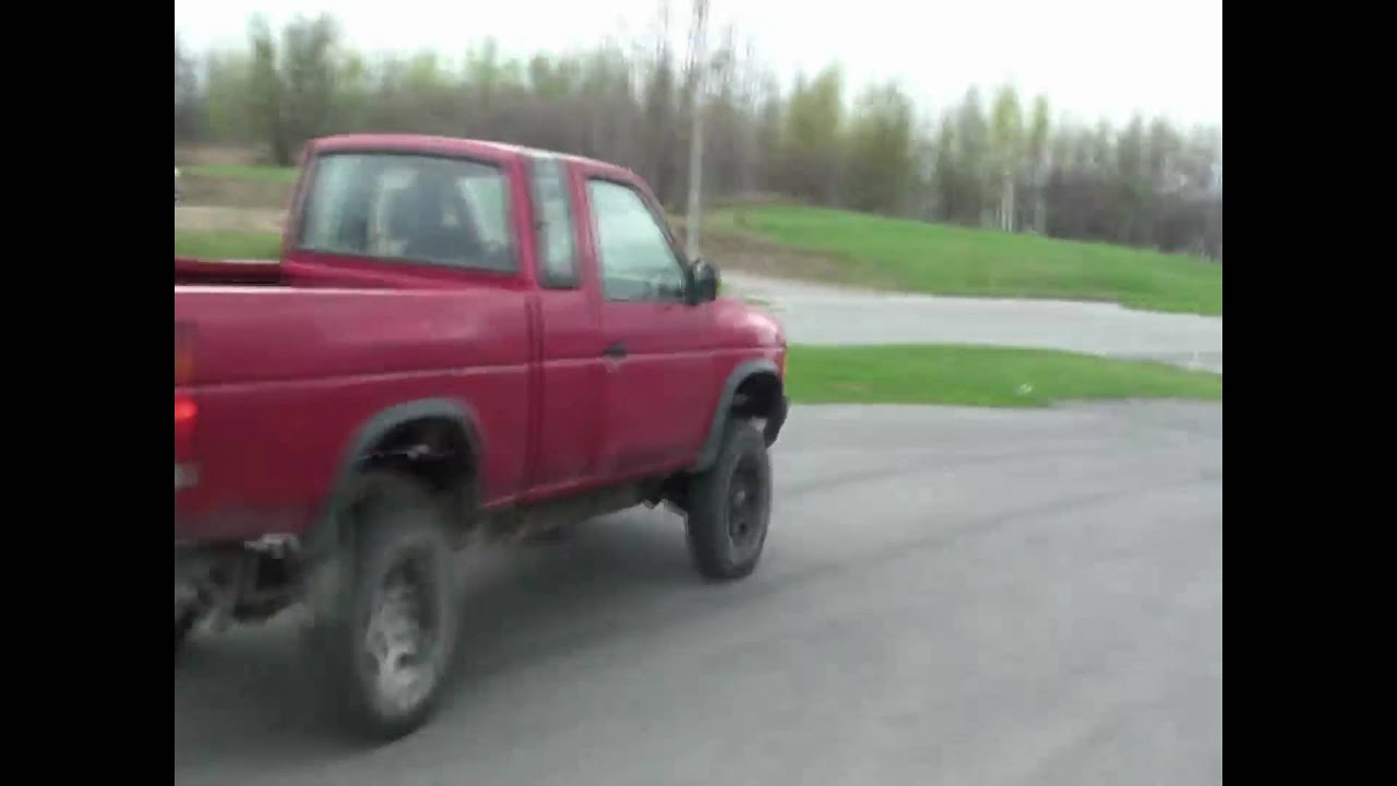 D21 nissan 4X4 pickup RB20DET swap **first test run**