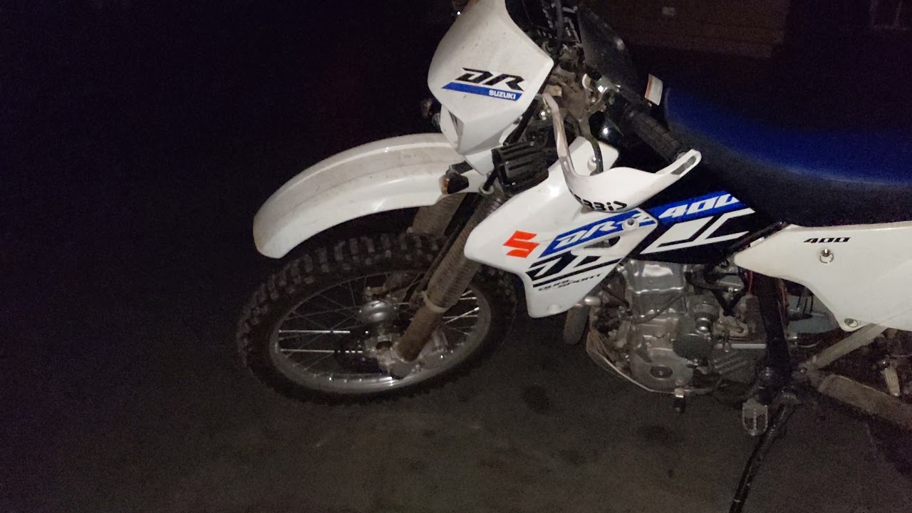 DRZ 400 Auxiliary lighting (UPDATE)